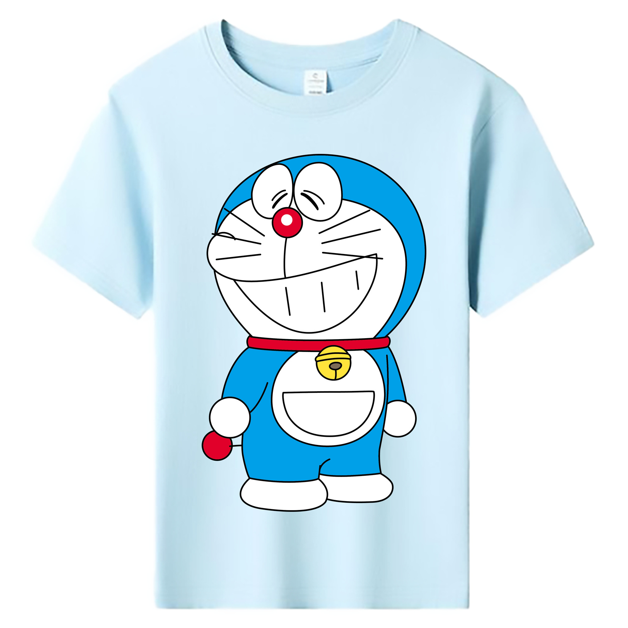 （画像用） ドラえもん Doraemon 綿100％キッズTシャツ（フロントプリント）